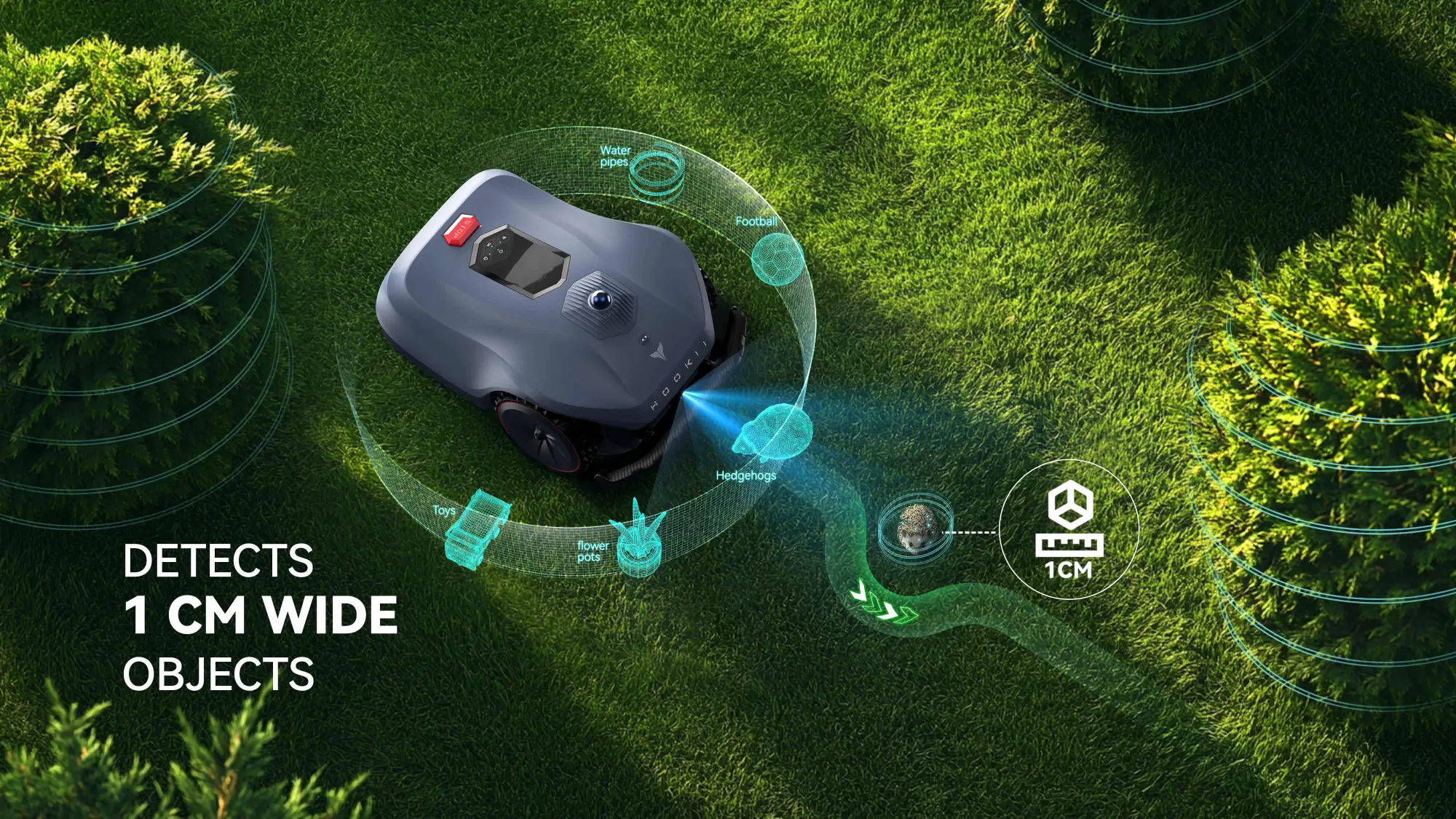 hooki nemow x robot lawn mower